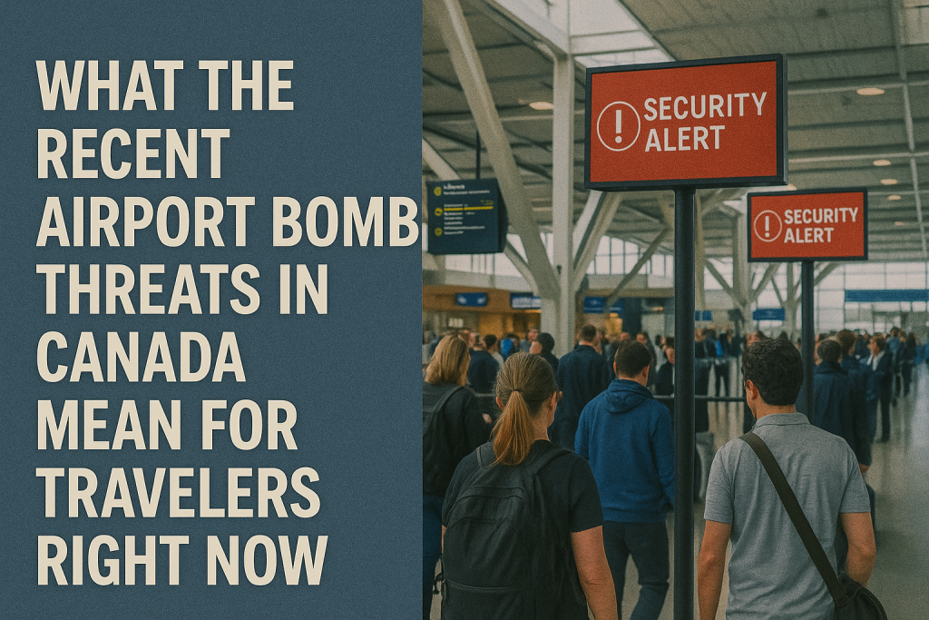 What the Recent Airport Bomb Threats in Canada Mean for Travelers Right Now